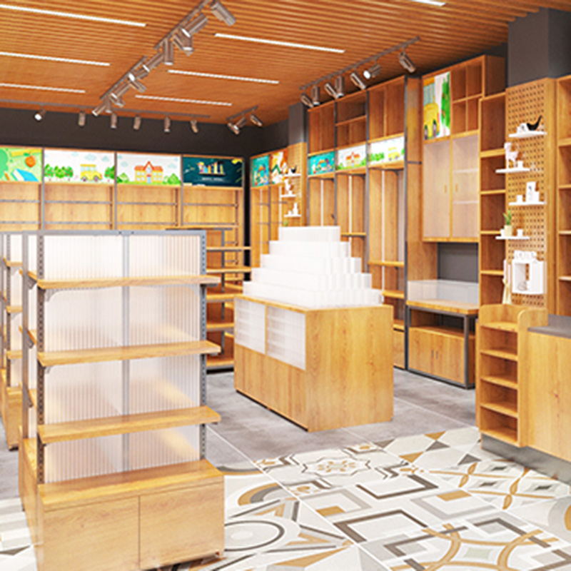 廣州大唐展示貨架廠文具系列貨架效果展示