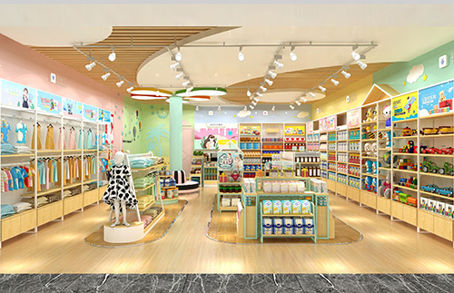 韶關【母嬰貨架】孕嬰店門店選址的技巧_大唐展示貨架廠