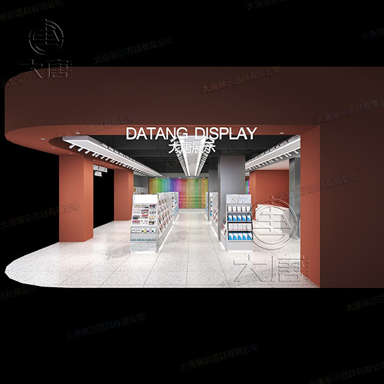 呼和浩特彩妝店展示貨架