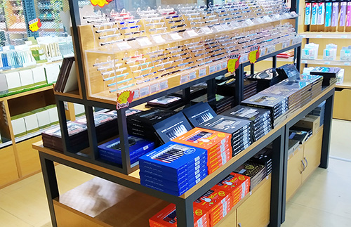 文具貨架廠家教你怎么識別貨架質量的好壞