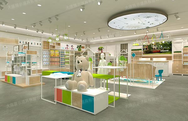 母嬰店貨架的正確擺放方式和挑選的方法